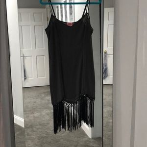 Sheer shirt dress
